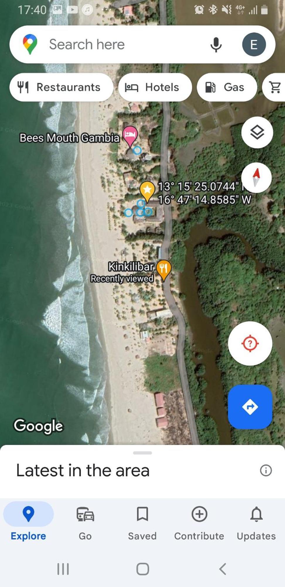 Sanyang Kinkiliba Beach Lodge מראה חיצוני תמונה